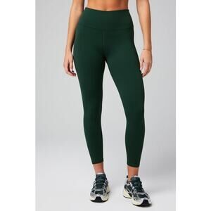 New Fabletics Boost High Waisted 7/8 Legging Everpine Women's size M